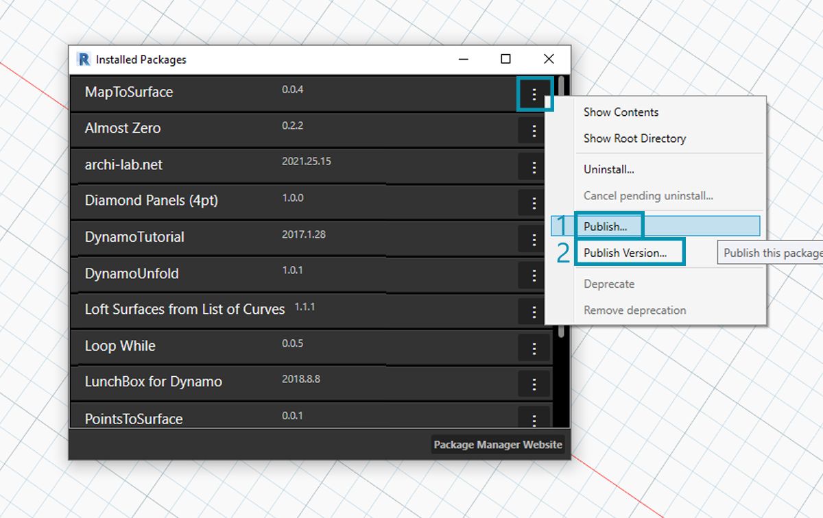 Publishing a Package | The Dynamo Primer