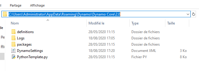 Gabarits Python dans Dynamo 2.0 | Guide Dynamo
